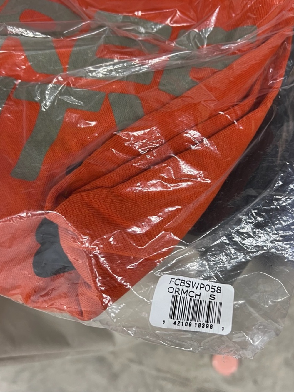 NWT Free City Sweatpants Orange Machine - Picture 6 of 6